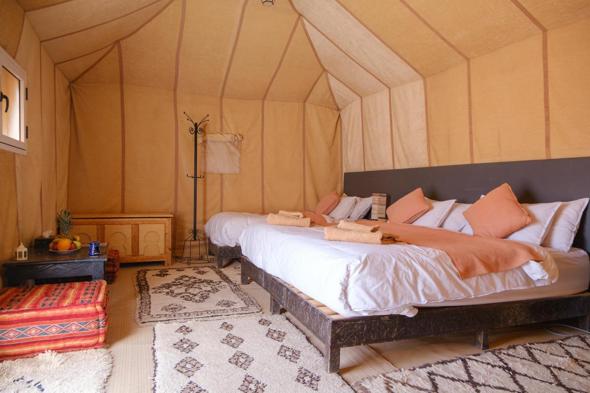 Camel Luxury Camp Bed and Breakfast Merzouga Eksteriør billede