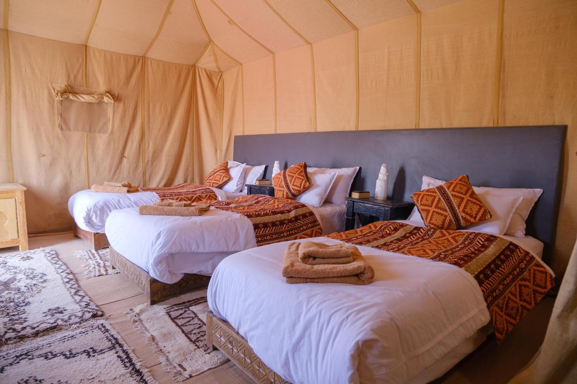 Camel Luxury Camp Bed and Breakfast Merzouga Eksteriør billede